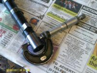 Measuring the Camshaft with a Micrometer. Measuring the Camshaft with a Micrometer.