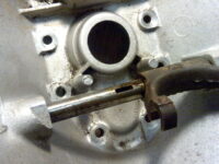 clutch shaft fitted to bell housing clutch shaft fitted to bell housing