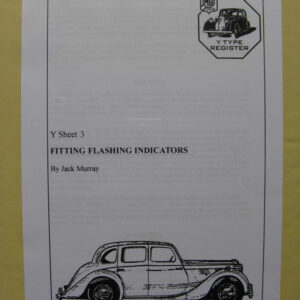 'Y Sheet 3 – Fitting Flashers' by Jack Murray.