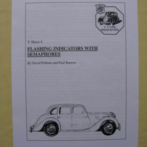 'Y Sheet 4 – Flashing Indicators with Semaphores' by Neil Cairns.