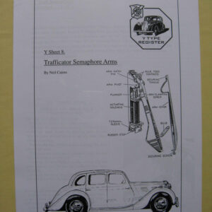 'Y Sheet 8 – Trafficator Semaphore Arms' by Neil Cairns.